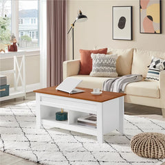 Aspa Lift Top Solid Coffee Table with Storage Suitable and Comfortable Height
