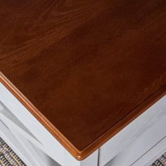 Atherton Farmhouse Faux Wood Lift Top Coffee Table with Storage