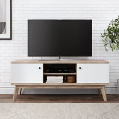 Athow TV Stand for TVs up to 65" Beautiful Design and Top Quality Finishing Touches
