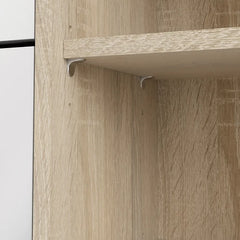 Wall Mounted Aula 18 Pair Shoe Storage Cabinet Modern Style