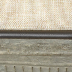 18" H x 50" W x 16" D Autry Upholstered Flip Top Storage Bench