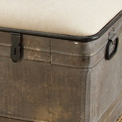 Upholstered Flip Top Storage Bench This Storage Ottoman Bench