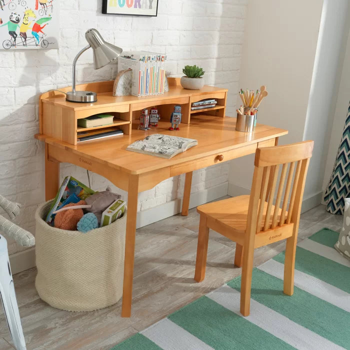 Avalon desk with hutch and chair deals
