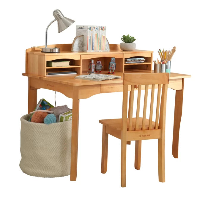 Avalon desk with hutch and chair deals