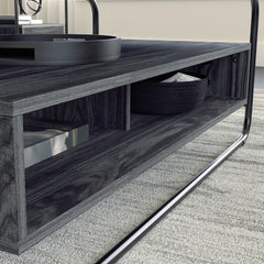 Sled Coffee Table with Storage Perfect For Your Living Room And Organize