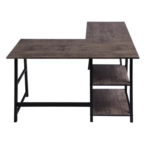 Wengue Black Avera L-Shape Executive Desk Made from Engineered Wood