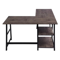 Wengue Black Avera L-Shape Executive Desk Made from Engineered Wood
