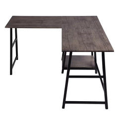 Wengue Black Avera L-Shape Executive Desk Made from Engineered Wood