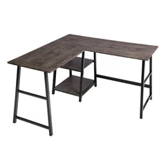 Wengue Black Avera L-Shape Executive Desk Made from Engineered Wood