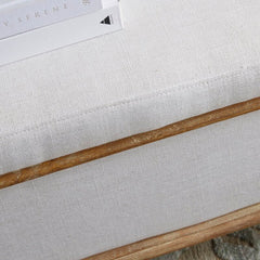 Upholstered Flip Top Storage Bench Hidden Storage Compartment, it's A Great Option for Tucking Away Clutter Crafted From A Solid Wood Frame