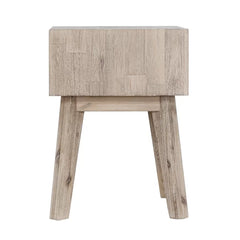Avis 21.7'' Tall 1 - Drawer Nightstand in Beige Perfect Organize