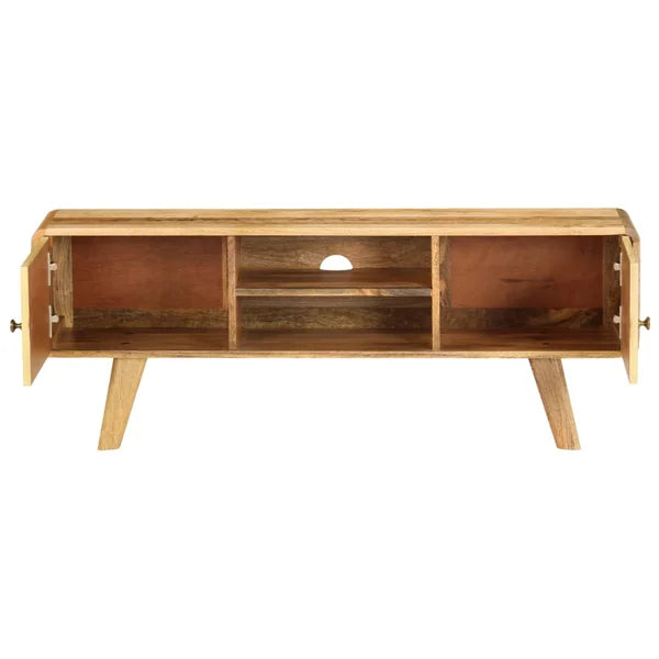Avrilyn Solid Wood TV Stand for TVs up to 50" Retro-Style Wooden TV Cabinet