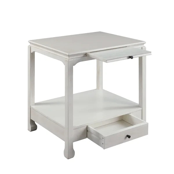 Ayash 28'' Tall 1 - Drawer Nightstand in White Offer Extra Storage Places