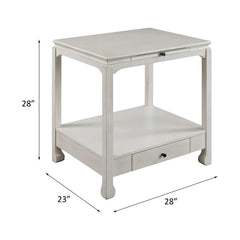 Ayash 28'' Tall 1 - Drawer Nightstand in White Offer Extra Storage Places