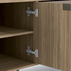Aylee Brimming Style TV Stand for TVs up to 65" 3 Ample Drawers Offer Plenty Storage Space