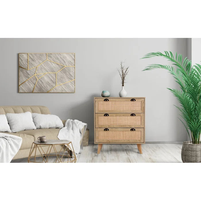 Ayslyn 3 Drawer 31.5'' W Chest Well Constructed This Chest Contains 3 Spacious