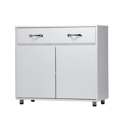 White 35'' Wide 1 Drawer Sideboard Perfect for Multifunctional Usage for Dining Room Living Room