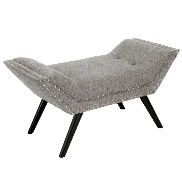 Granite Babbi 36'' Wide Tufted Rectangle Standard Ottoman Minimalist Foundation
