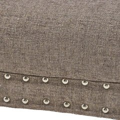 Granite Babbi 36'' Wide Tufted Rectangle Standard Ottoman Minimalist Foundation