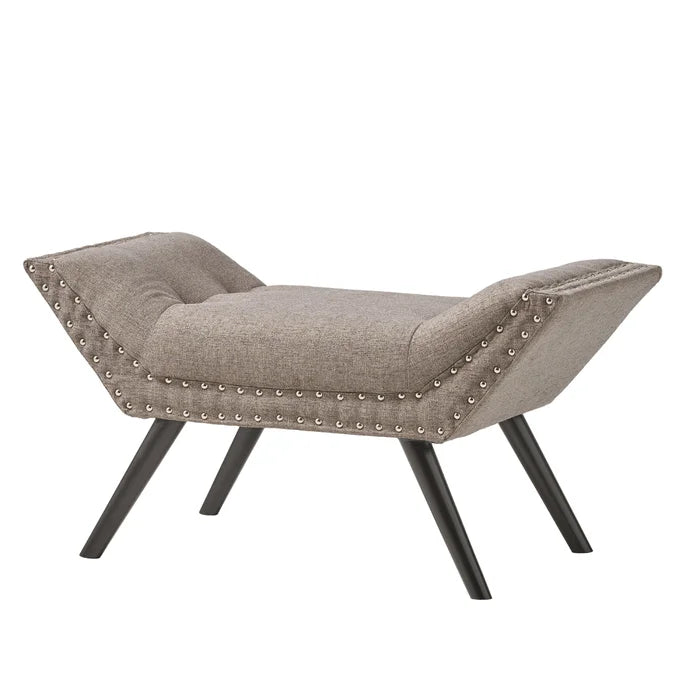 Granite Babbi 36'' Wide Tufted Rectangle Standard Ottoman Minimalist Foundation