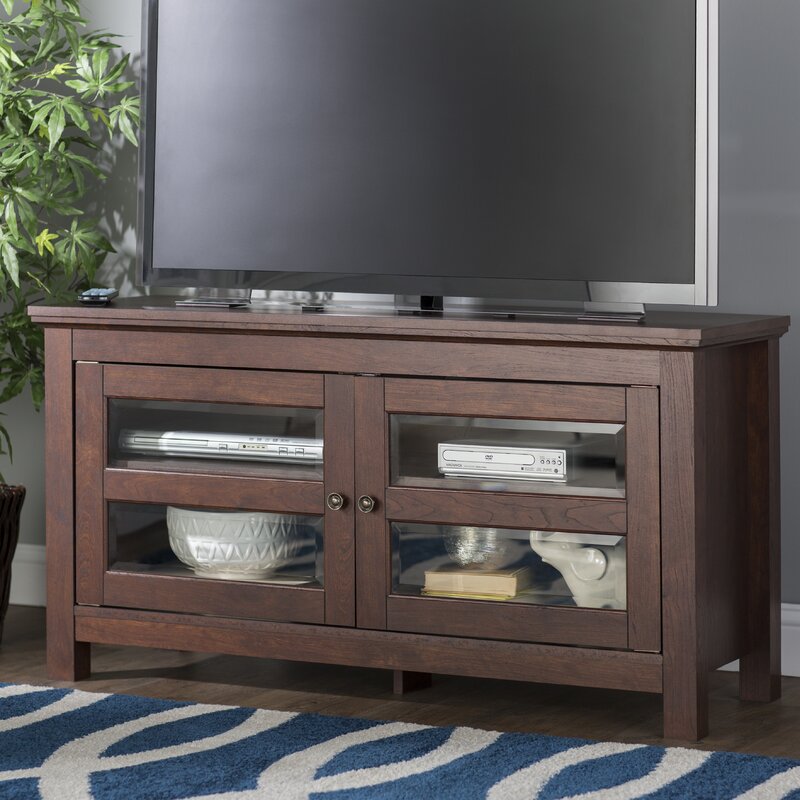 Brown Badgley TV Stand for TVs up to 48"  Transitional Wood Media Console