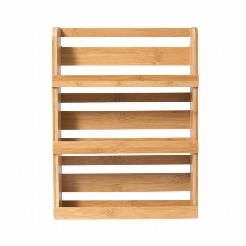 3-Tier Spice Rack Messy Craft Supplies Environmentally Friendly Bamboo
