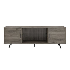 Slate Gray Banaz TV Stand for TVs up to 85" High Grade MDF