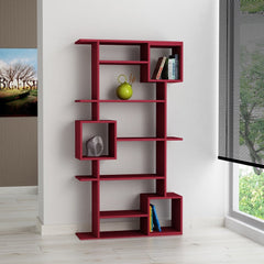 10-shelf Modern Bookcase Store Books, Display Belongings, and More with this