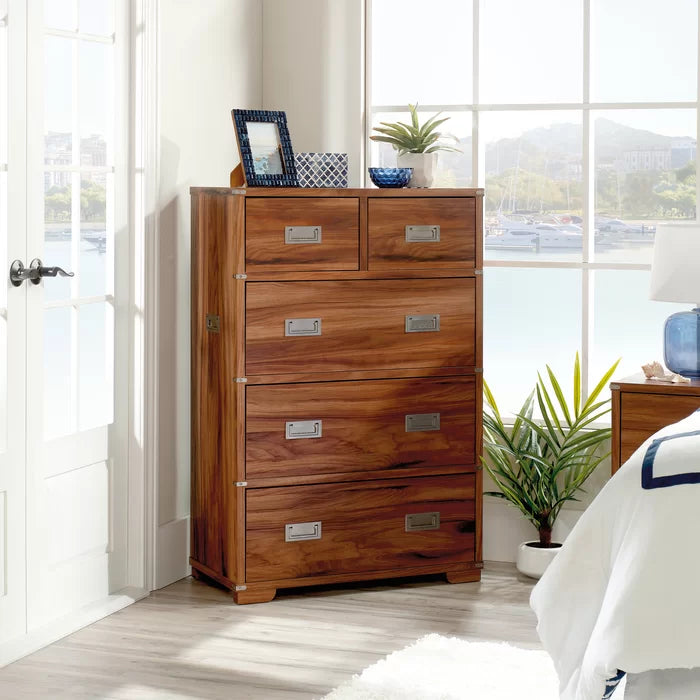 Barros 5 Drawer 31.49'' W Chest Additional Storage Space Design