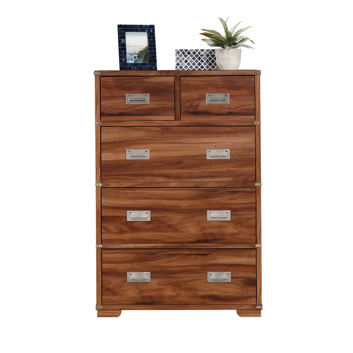 Barros 5 Drawer 31.49'' W Chest Additional Storage Space Design