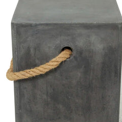Gray Barrville 17.7'' Tall Concrete Garden Stool Bring Natural Warmth to Any Room