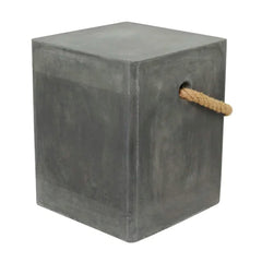 Gray Barrville 17.7'' Tall Concrete Garden Stool Bring Natural Warmth to Any Room