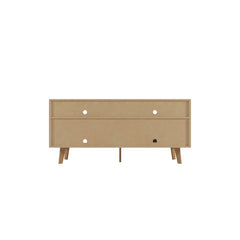 Off White Bayani TV Stand for TVs up to 60" with Sound Bar Shelf