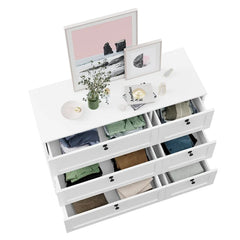 Beckwourth 6 Drawer 43.31'' W Double Dresser Offer Plenty Storage Space