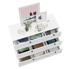Beckwourth 6 Drawer 43.31'' W Solid Wood Double Dresser