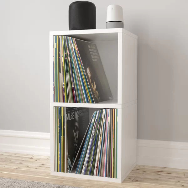 White Bellwood Multimedia Media Shelves Perfect Organize