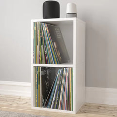 White Bellwood Multimedia Media Shelves Perfect Organize