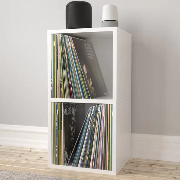 White Bellwood Multimedia Media Shelves Perfect Organize