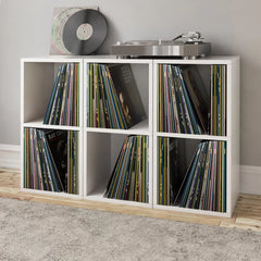 White Bellwood Multimedia Media Shelves Perfect Organize