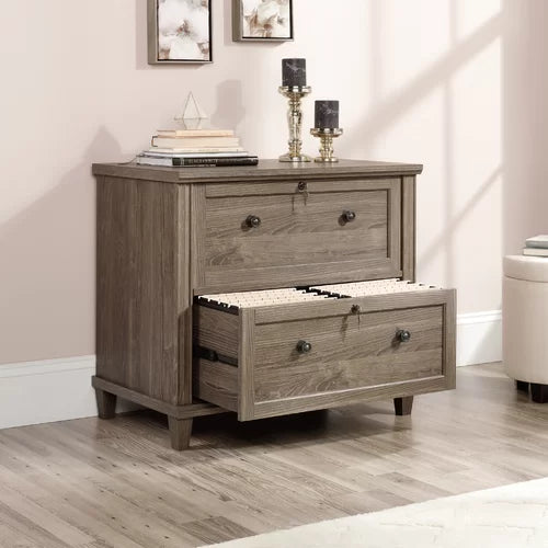 Belmeade 32.8'' Wide 2 Drawer Vertical Filing Cabinet Indoor Aesthetic Design