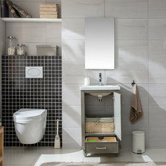 Belton 20" Single Bathroom Vanity Set Free-standing Standard