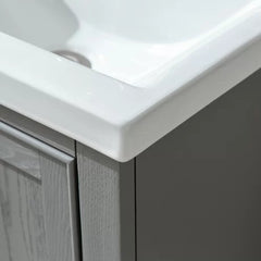 Grain Gray Belton 20" Single Bathroom Vanity Set Indoor Design