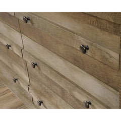 Belvue 6 Drawer 57'' W Double Dresser Rustic Simplicity to your Home Decor