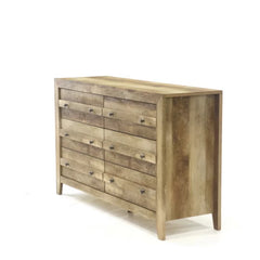 Belvue 6 Drawer 57'' W Double Dresser Rustic Simplicity to your Home Decor