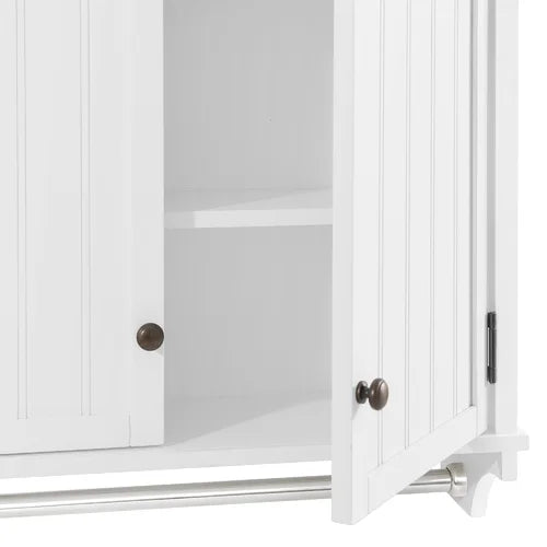 Belz 27'' W x 29'' H x 8'' D Solid Wood Wall Mounted Bathroom Cabinet Design