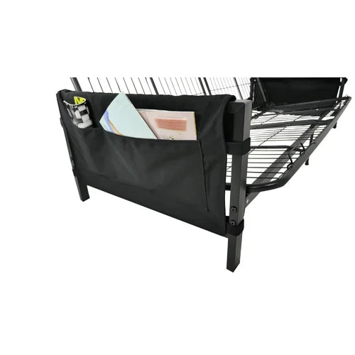 Betsayda Full 76'' Wide Tufted Back Futon And Mattress with Storage