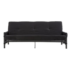 Betsayda Full 76'' Wide Tufted Back Futon And Mattress with Storage