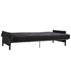 Betsayda Full 76'' Wide Tufted Back Futon And Mattress with Storage