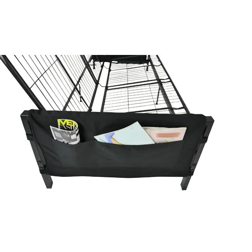 Betsayda Full 76'' Wide Tufted Back Futon And Mattress with Storage