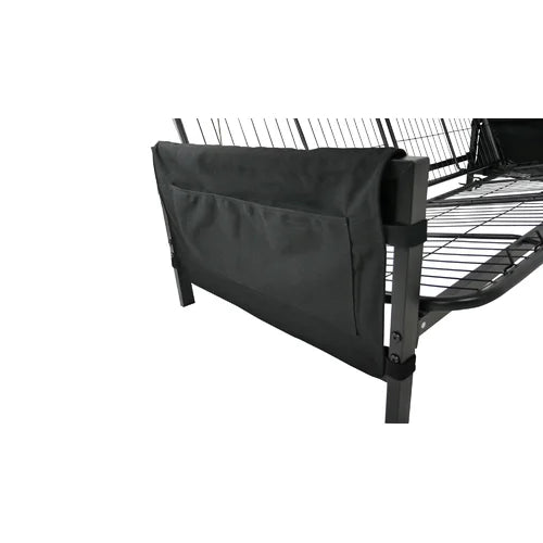 Betsayda Full 76'' Wide Tufted Back Futon And Mattress with Storage